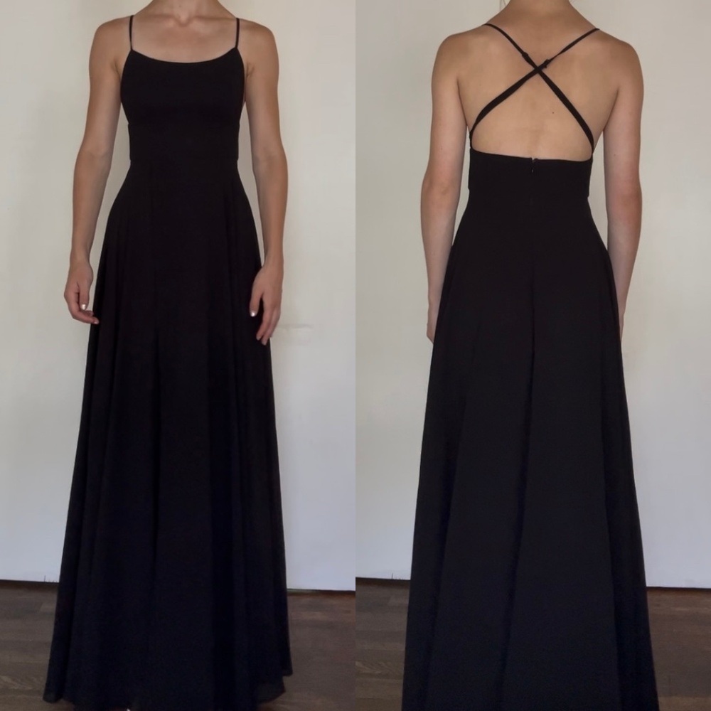 Lulus Formal Black Maxi Dress